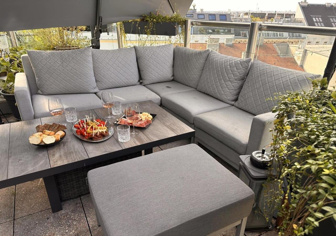 City-penthouse Mit 4 Terassen Und Whirlpool Apartament