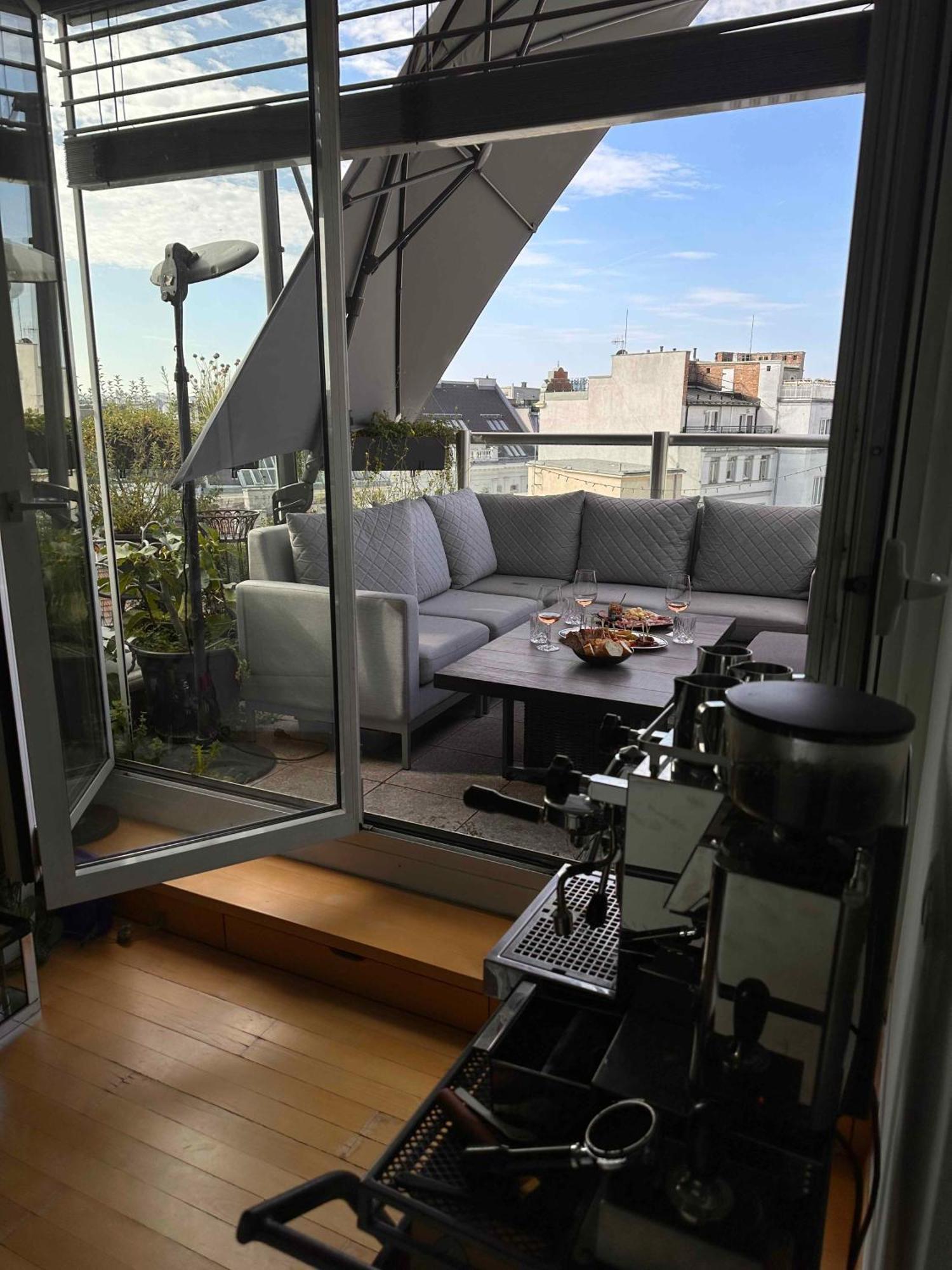 City-penthouse Mit 4 Terassen Und Whirlpool Apartament